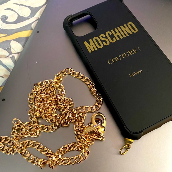 Moschino Accessories Moschino Iphone 1 Pro Max Case Poshmark